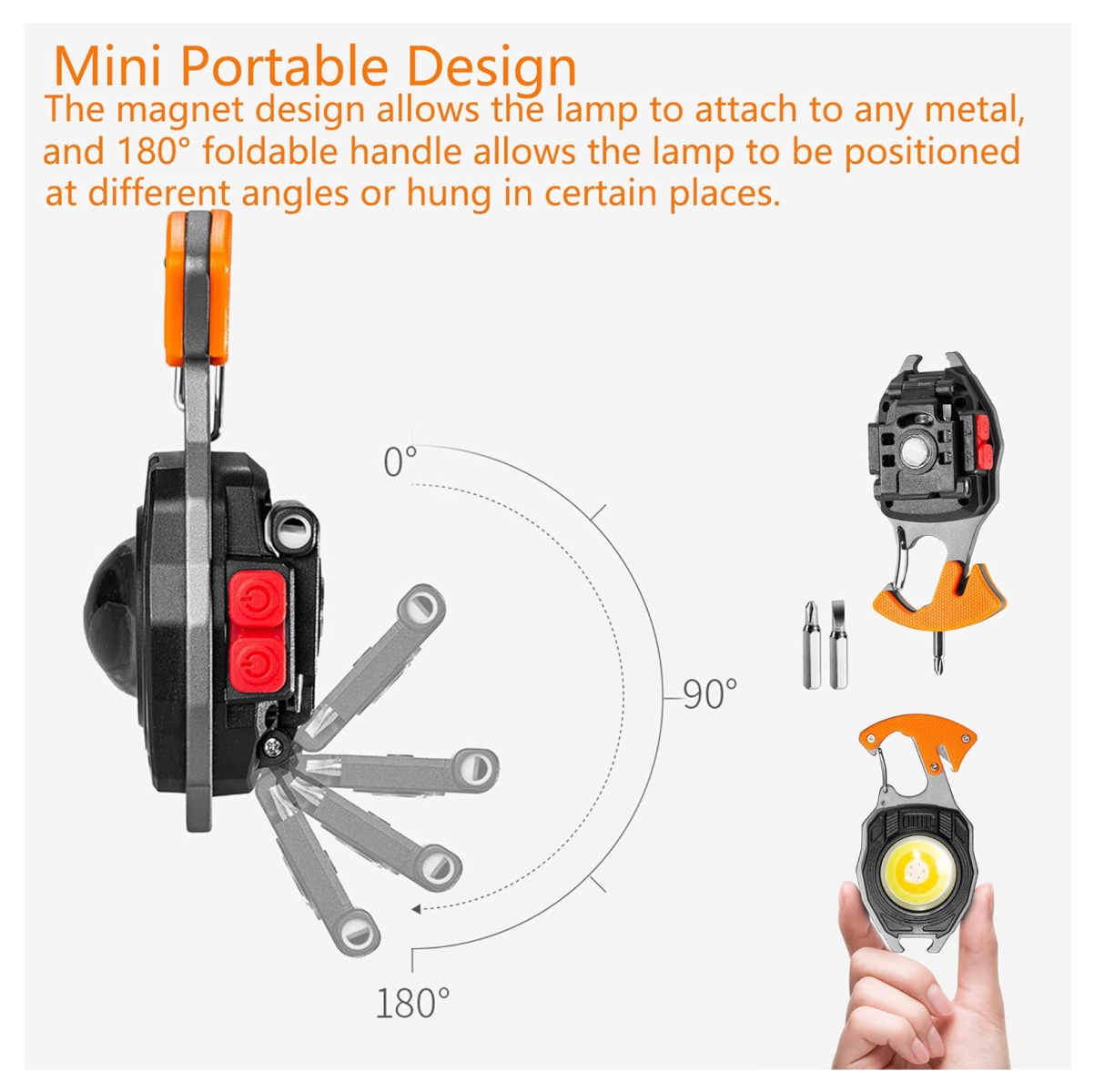 Miniatura 8 de Linterna De Bolsillo encendedor Multiuso